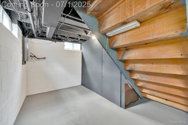 2190 Crescent Lake Rd, Holly, MI 48329 - basement featuring stairs