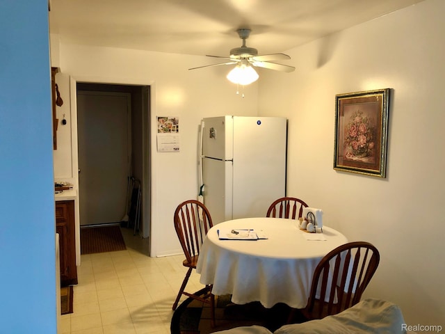 8681 Tucson Ct, Warren, MI 48093 - dining room featuring ceiling fan