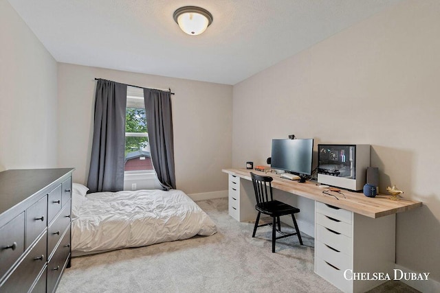 611 Bedford Falls Dr, Sparta, MI 49345 - bedroom with light carpet and a desk