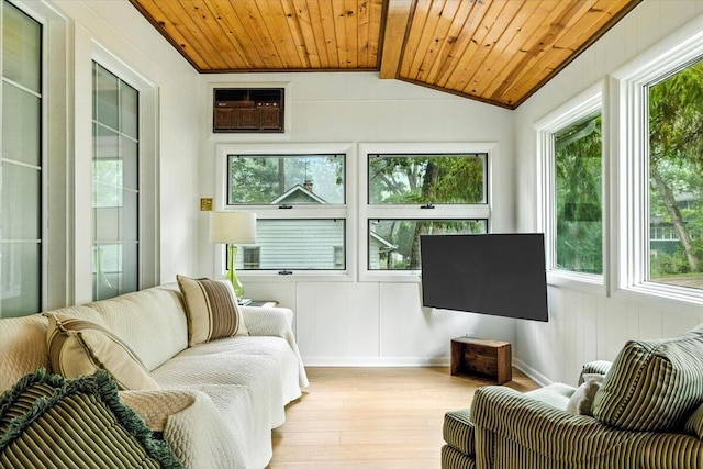 46210 Perkins Blvd, New Buffalo, MI 49117 - sunroom featuring plenty of natural light and lofted ceiling