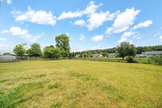 2099 Friar Tuck Cir, Adrian, MI 49221 - view of yard with a rural view