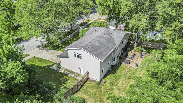 2211 Skyline Dr NW, Grand Rapids, MI 49504 - view from above of property
