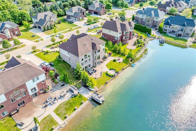 4303 S Lake Ln, Shelby Twp, MI 48316 - aerial view of residential area featuring a nearby body of water