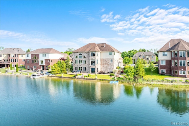 4303 S Lake Ln, Shelby Twp, MI 48316 - water view featuring nearby suburban area