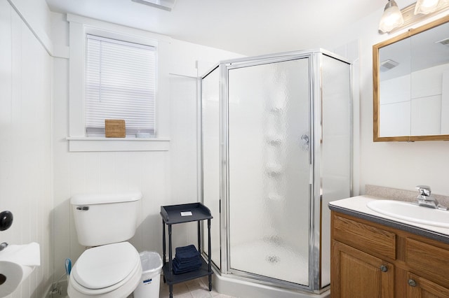 10520 Maple Xing, Canadian Lakes, MI 49346 - bathroom featuring a stall shower and vanity