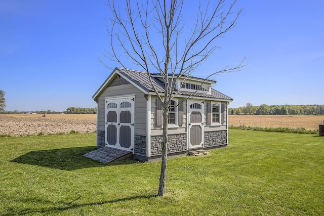 9733 E O Ave, Kalamazoo, MI 49048 - view of shed featuring a view of rural / pastoral area