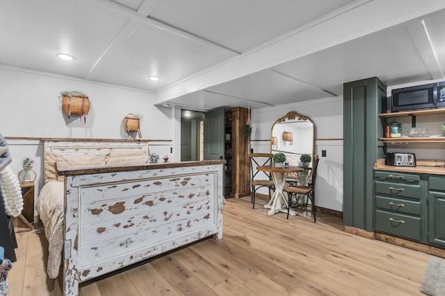 13451 S Waldron Rd, Waldron, MI 49288 - bar featuring light wood-type flooring and recessed lighting
