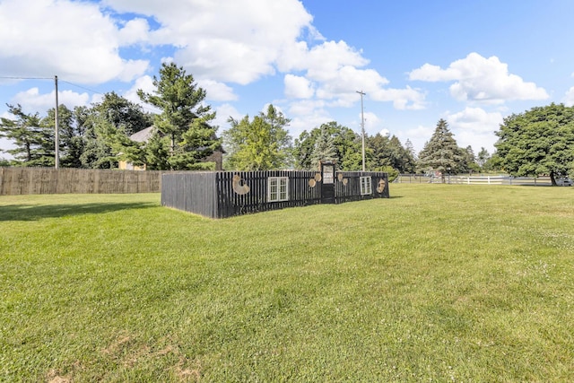 13451 S Waldron Rd, Waldron, MI 49288 - view of yard