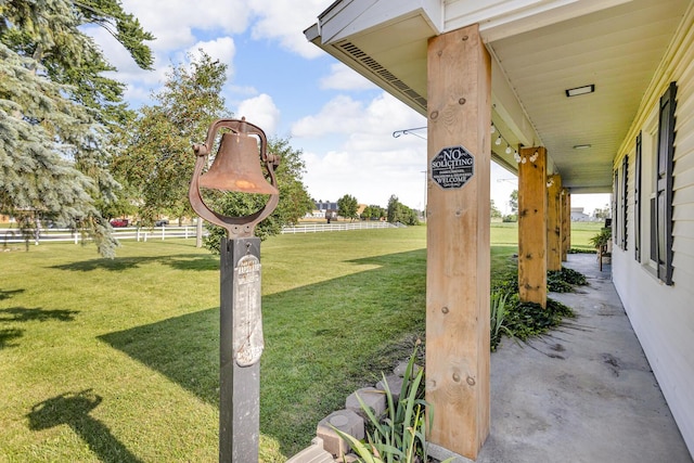 13451 S Waldron Rd, Waldron, MI 49288 - view of yard