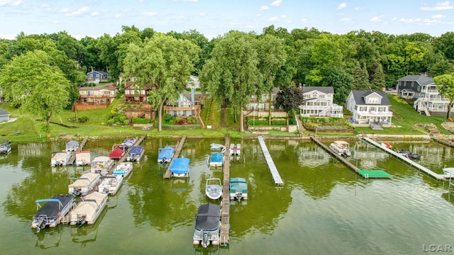 5390 Parkwood Ct, Manitou Beach, MI 49253 - dock with a water view