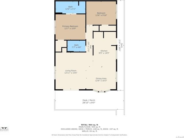 5390 Parkwood Ct, Manitou Beach, MI 49253 - view of floor plan / room layout