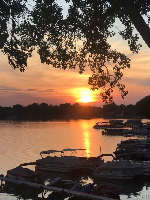 5390 Parkwood Ct, Manitou Beach, MI 49253 - dock with a water view