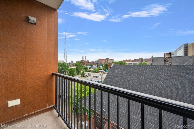 438 Selden St Unit 401, Detroit, MI 48201 - balcony with a view of city