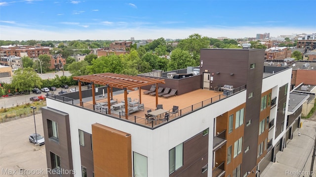 438 Selden St Unit 401, Detroit, MI 48201 - drone / aerial view