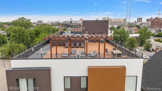438 Selden St Unit 401, Detroit, MI 48201 - view of building exterior with a city view