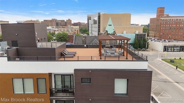 438 Selden St Unit 401, Detroit, MI 48201 - view of building exterior featuring a city view