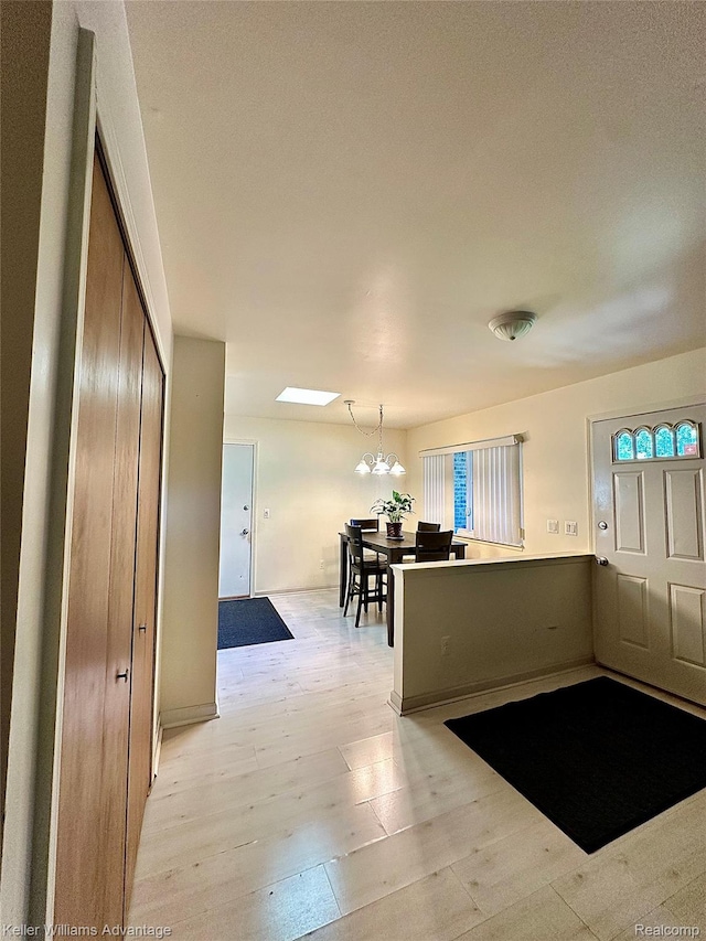 31441 Orchard Brook Ct, Farmington Hills, MI 48336 - entryway with a chandelier