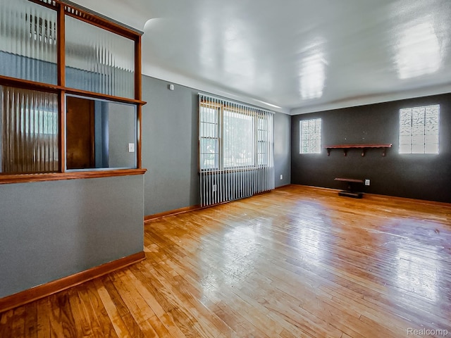16039 Fordham St, Detroit, MI 48205 - unfurnished room with hardwood / wood-style floors and baseboards