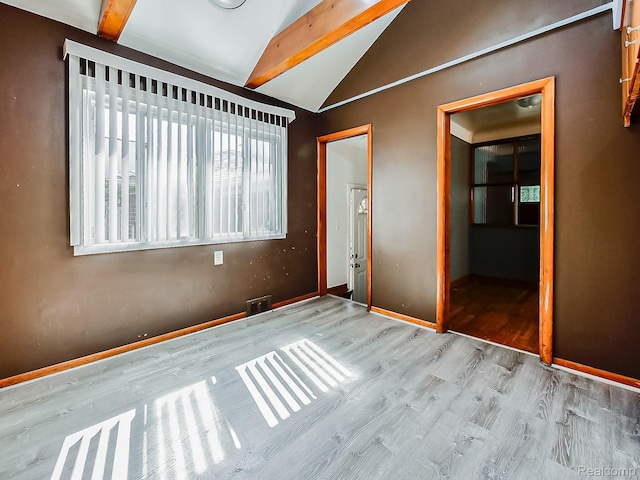 16039 Fordham St, Detroit, MI 48205 - empty room with wood finished floors and baseboards