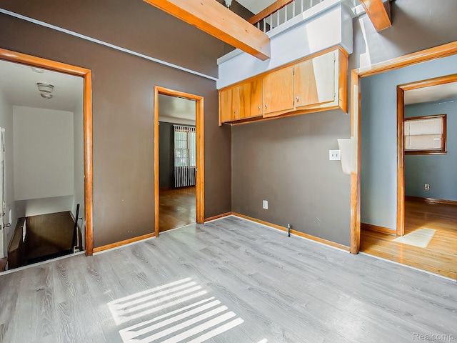 16039 Fordham St, Detroit, MI 48205 - empty room featuring light wood-type flooring