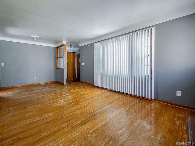 16039 Fordham St, Detroit, MI 48205 - unfurnished room with hardwood / wood-style floors