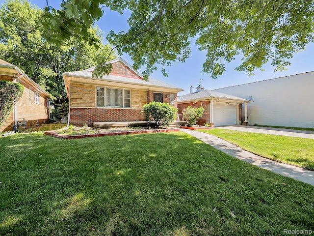 16039 Fordham St, Detroit, MI 48205 - view of front of property with a front lawn and brick siding