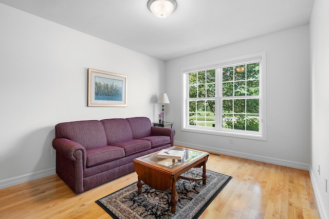 3229 Nighthawk Ln, Battle Creek, MI 49015 - living room with wood finished floors and baseboards