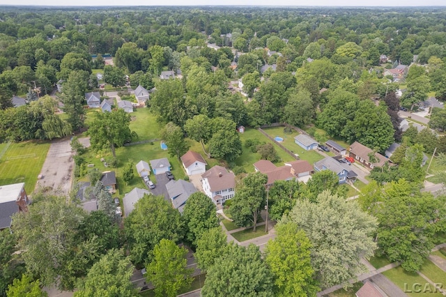 1044 Michigan Ave, Adrian, MI 49221 - aerial view of residential area