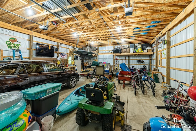 5264 Deverman Ct NE, Lowell, MI 49331 - garage with a garage door opener