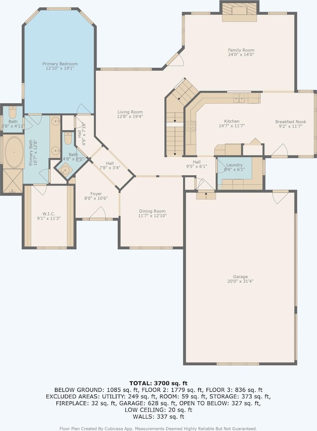 5264 Deverman Ct NE, Lowell, MI 49331 - view of home floor plan