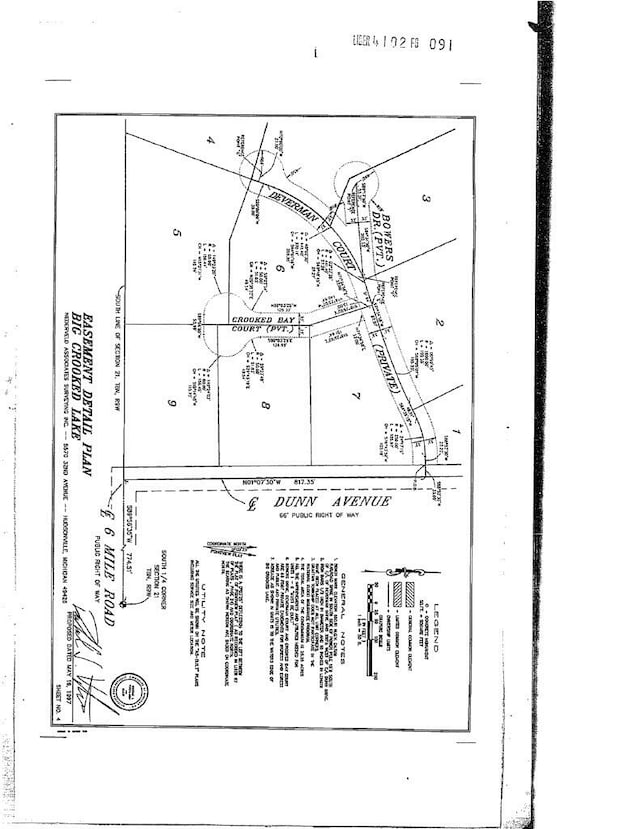 5264 Deverman Ct NE, Lowell, MI 49331 - survey map / technical document