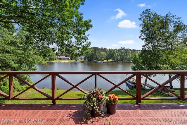 6600 W Shore Dr, Weidman, MI 48893 - water view