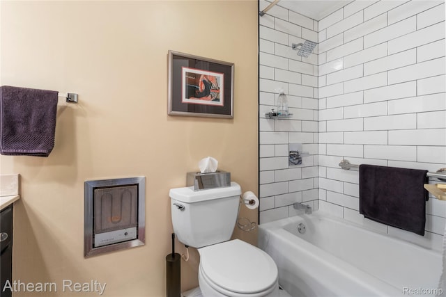 6600 W Shore Dr, Weidman, MI 48893 - bathroom featuring vanity and bathtub / shower combination