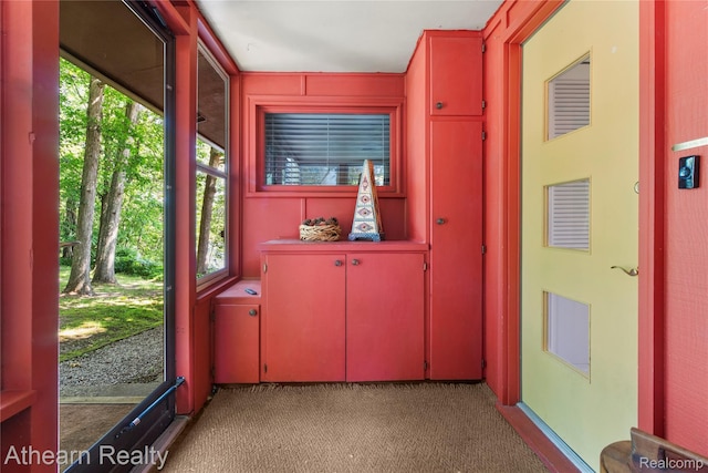 6600 W Shore Dr, Weidman, MI 48893 - foyer featuring light colored carpet