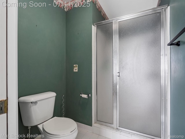 39104 Devonshire Ct, Harrison Township, MI 48045 - full bathroom featuring a shower stall and tile patterned floors
