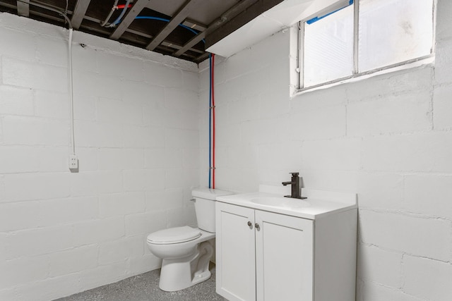 1680 Kalamazoo Ave SE, Grand Rapids, MI 49507 - half bathroom featuring vanity and toilet