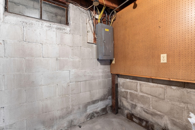 1680 Kalamazoo Ave SE, Grand Rapids, MI 49507 - unfinished basement featuring electric panel