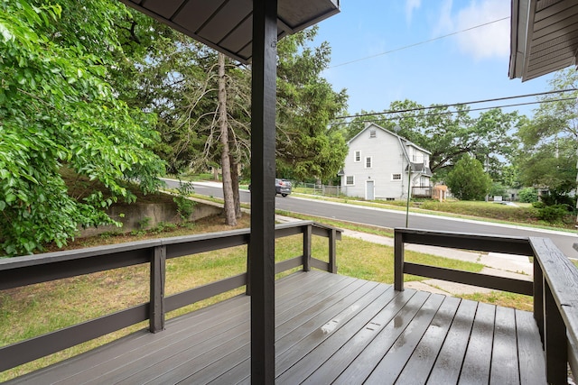 1680 Kalamazoo Ave SE, Grand Rapids, MI 49507 - view of wooden deck