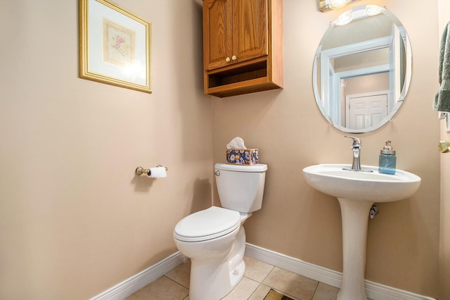 4673 Chasemoor Dr, Portage, MI 49024 - bathroom featuring toilet and tile patterned floors