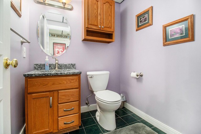 4673 Chasemoor Dr, Portage, MI 49024 - bathroom with vanity and tile patterned flooring