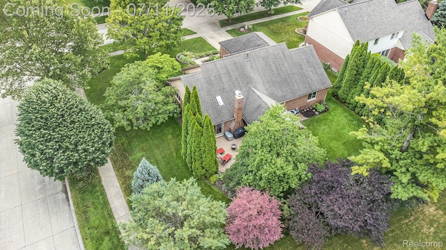 5131 Standish Dr, Troy, MI 48085 - aerial view of property and surrounding area