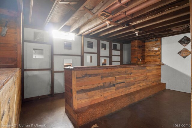 18949 Kenosha St, Harper Woods, MI 48225 - bar featuring concrete flooring