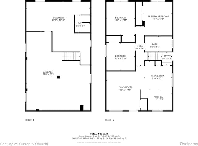 18949 Kenosha St, Harper Woods, MI 48225 - view of room layout