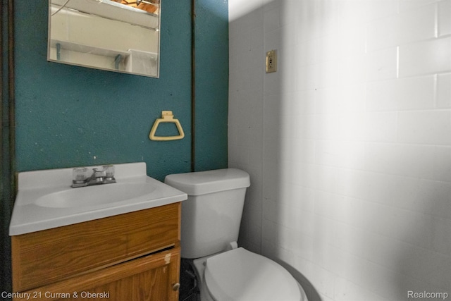 18949 Kenosha St, Harper Woods, MI 48225 - half bath with vanity and toilet