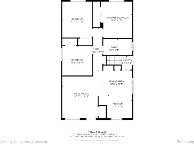 18949 Kenosha St, Harper Woods, MI 48225 - view of room layout