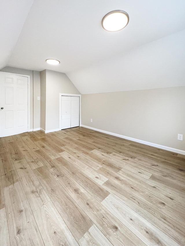 20283 Lancaster St, Harper Woods, MI 48225 - bonus room with lofted ceiling and light wood-style flooring