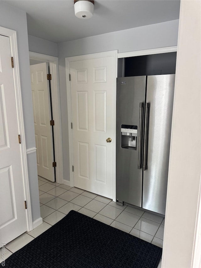 256 Oglethorpe Dr, Lapeer, MI 48446 - hallway with light tile patterned floors
