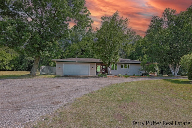 721 17 Mile Rd, Kent City, MI 49330 - view of front of home with an attached garage and driveway
