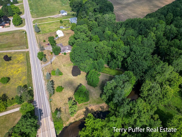 721 17 Mile Rd, Kent City, MI 49330 - aerial view of property and surrounding area