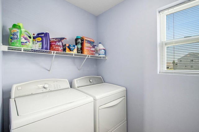 1619 Ives Mill Ln, Vicksburg, MI 49097 - washroom featuring washing machine and dryer